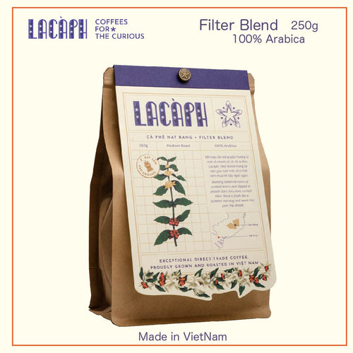 100% Arabica ｜Lacàph  Filter Blend - Whole Bean 250G